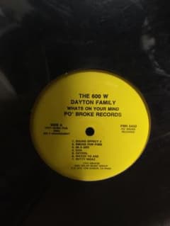 Dayton Family ‎What's On Your Mind LP