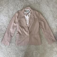 テーラードジャケット レディース ベージュ 春ジャケット オフィスカジュアル