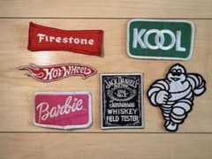 ワッペン6点セット 中古品のサムネイル