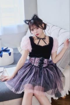 クリアストーンコケティッシュガーリー コスプレ ハロウィン ストロベリーキャットのサムネイル