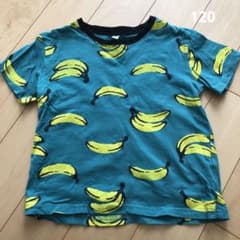 バナナ柄 Tシャツ サイズ120のサムネイル