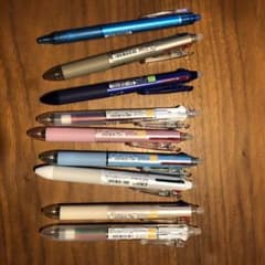フリクション　ボールペン&4色&3色ボールペン　9本セットのサムネイル