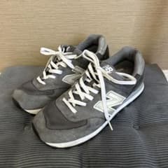 New Balance ML574 グレー スニーカーのサムネイル