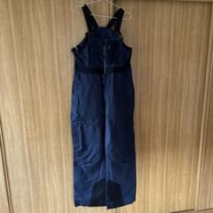 パーマネントユニオン ビブパンツ ネイビーオーバーオール