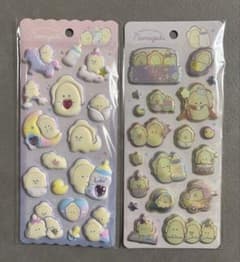 正規品　つぶらな瞳のぷくぷくシール　ぷくきらシール　なまがきちゃん