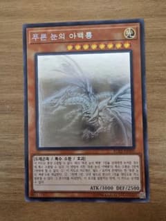 遊戯王 青眼の亜白龍 ホロ 韓国版 - メルカリ