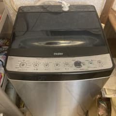Haier 縦型洗濯機 3.6kg シルバー/ブラック - メルカリ