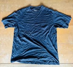 パ*様 nano universe antisoakedブラック Tシャツ ポケのサムネイル