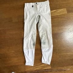 乗馬用キュロット ホワイトのサムネイル