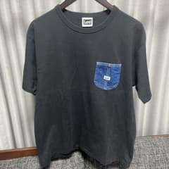 Lee デニムポケット Tシャツ ブラック Mサイズのサムネイル