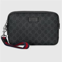 GUCCIグッチGGスプリームポーチ☆メンズ セカンドバッグ☆クラッチバッグのサムネイル