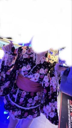 浴衣ドレス　姫ギャル　黒✖️ピンクのサムネイル