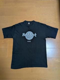【人気】ハードロックカフェ パリ Tシャツ XL 黒 PARIS Y2Kのサムネイル