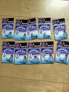 ROCK ON SPASH 釣り針 10パックセットのサムネイル
