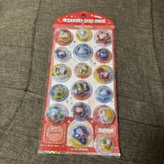 サンリオ　カプセルポップシール　キティ赤のサムネイル