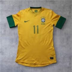 【選手仕様】2012ブラジル代表 ネイマール ユニフォーム 11番 Mのサムネイル