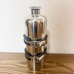 携行缶小　エマージェンシー　ブラケット　ハーレー　タンク　ステンレス　おまけ付き 携行缶小 エマージェンシー ブラケット ハーレー タンク ステンレス