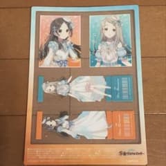 新品未使用」学園アイドルマスター倉本千奈・篠澤広クリアシート