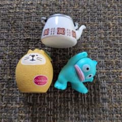 【大特価】concombre キャラクター フィギュア 3点セットのサムネイル