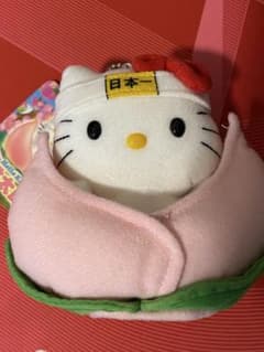 ハローキティ ご当地ぬいぐるみ 岡山限定 桃太郎 開封済 タグ付き