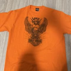 J*m様 Harley-Davidson Tシャツ オレンジのサムネイル