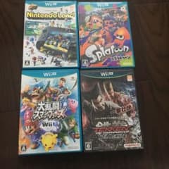WiiUソフトまとめ売りのサムネイル