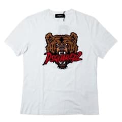 新品 DSQUARED2 S74GD1316 ベア 半袖Tシャツ ホワイト XL - メルカリ