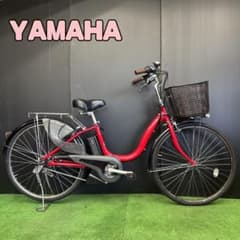 電動自転車 YAMAHA PAS Natura レッド 87☆ - メルカリ