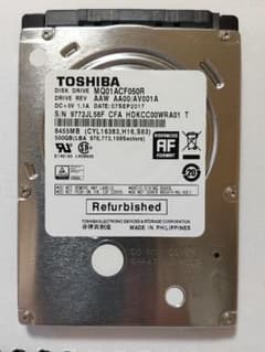 【ジャンク】2.5インチ HDD 500GBのサムネイル