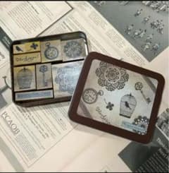 マーガレット スタンプセット アンティークのサムネイル