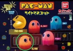 未開封　パックマン ライトマスコット CLYDEのサムネイル
