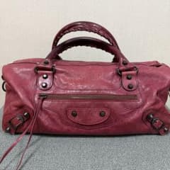 BALENCIAGAバレンシアガ ツィギーショルダー レッド - メルカリ