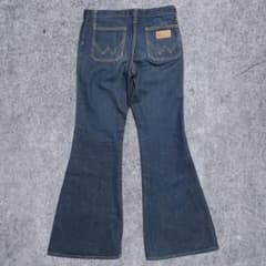 【濃紺/70s】Wrangler ベルボトム SCOVILLジップ W32 濃紺/70s】Wrangler ベルボトム SCOVILLジップ W32 - メルカリ