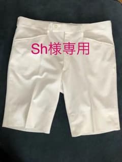 メンズ ショートパンツ 白 結婚式 二次会のサムネイル