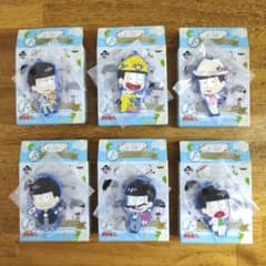 오소마츠씨 ~우리들과 결혼?~ 이치 반 쿠지 I상 고무 마스코트 전 6종