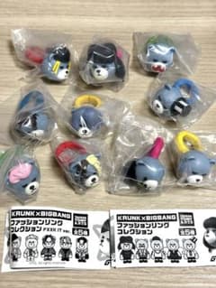 KRUNK × BIGBANG 패션 링 컬렉션 10종 세트