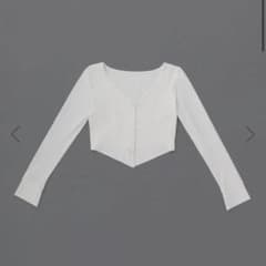 【ë BIOTOP】rayon bustier Vcardigan BIOTOP yo BIOTOP rayon bustier Vcardigan - メルカリ