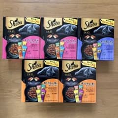 シーバ／キャットフード／セレクション／５箱のサムネイル