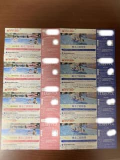 東京サマーランド 株主優待券 東京都競馬のサムネイル