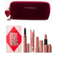 MAC マック トータリーテディリップキット ミント ポーチ ホリデー