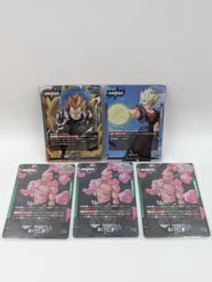 DBFW リーダー 5枚セット ベジータ ベジット 魔人ブウ - メルカリ
