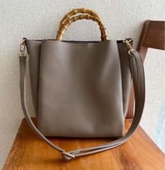 専用⭐︎  ペレンネ♪バンブーショルダーバッグのサムネイル