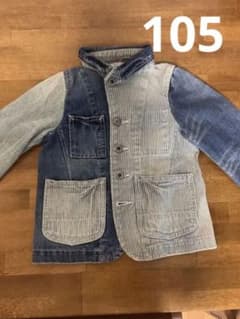 デニムジャケットkids 105センチのサムネイル