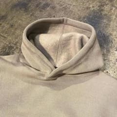 新品】別注 Yetina プルオーバーフーディー M グレージュ イエティナ 