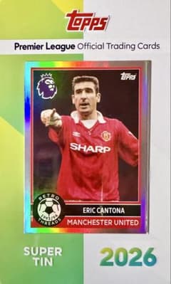 Topps Premier League 25/26 Cantona マンu - メルカリ