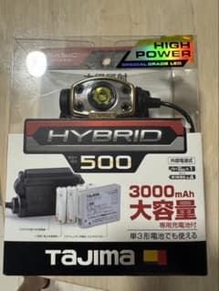 Tajima ヘッドライト E501D ハイブリッド 500ルーメンのサムネイル