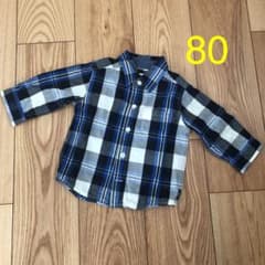 OSHKOSH B'gosh チェックブラウス　80のサムネイル