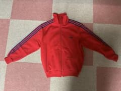 80s adidas デサント製 赤×紺 ヴィンテージ ジャージ 上下 L - メルカリ