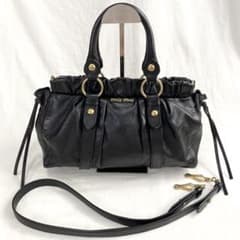 archive miumiu VITELLO LUX 2way ショルダーバッグ - メルカリ
