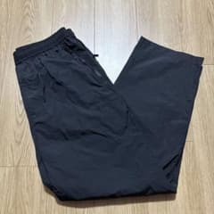 ENNOY PIPING NYLON TRACK PANTS 黒×黒 エンノイ - メルカリ